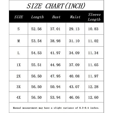 Women's Lapel Shirt Dresses Mesh Puff Short Sleeve Flowy Swing Dress