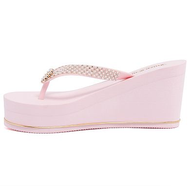 Juicy by Juicy Couture Ulsa Women's Platform Wedge Sandals