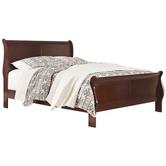 Deyr Sleigh Bed, Louis Philippe Moulding
