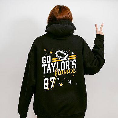 Go Taylor's Fiancé Yellow - Womens Hoodie