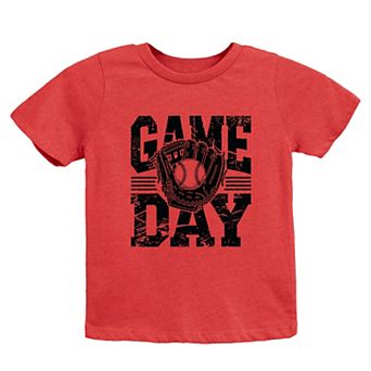 Baseball Game Day Glove - Youth Short Sleeve Graphic T-Shirt