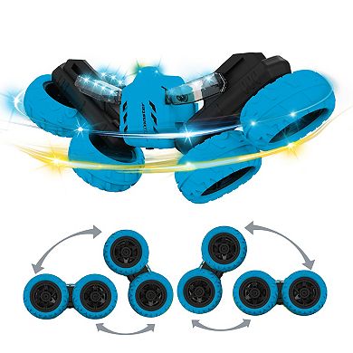 Flipo Rechargeable RC Stunt Car with Lights