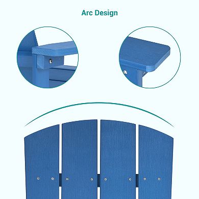 Adirondack Chairs Patio Chairs with Big Armrests for Patio, Lawn and Backyard