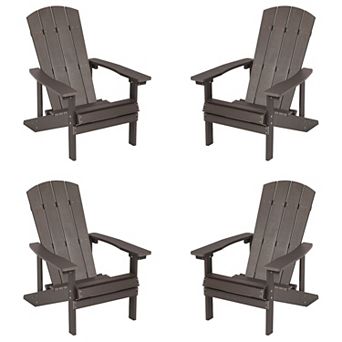 Adirondack Chairs Patio Chairs with Big Armrests for Patio, Lawn and Backyard