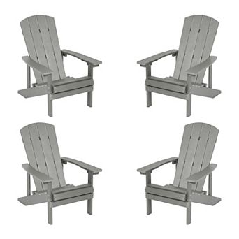 Adirondack Chairs Patio Chairs with Big Armrests for Patio, Lawn and Backyard