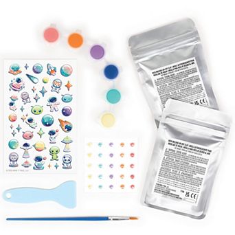 Make It Real Rock Dough Cosmic Creations DIY Molding Clay Craft Set