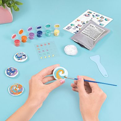 Make It Real Rock Dough Cosmic Creations DIY Molding Clay Craft Set