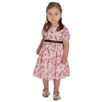Baby Girl's Pink Floral Dress