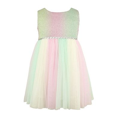 Baby Girl's Rainbow Tulle Dress
