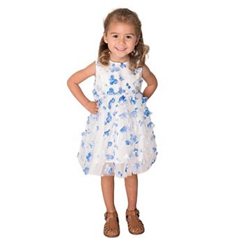 Butterflies Flower Girl Baby Dress