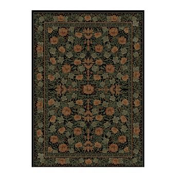 Soft Non-Slip Bohemian Area Rug Machine Washable Floor Carpet Throw