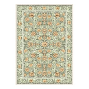 Soft Non-Slip Bohemian Area Rug Machine Washable Floor Carpet Throw