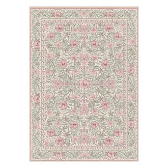 Soft Non-Slip Bohemian Area Rug Machine Washable Floor Carpet Throw