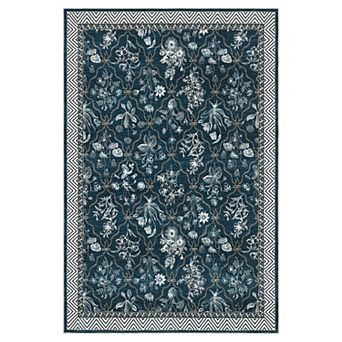 Living Room Rug Vintage Non Slip Kitchen Rug Washable Farmhouse Area Carpet for Bathroom Kitchen