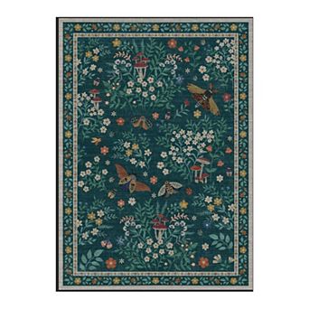 Insect Washable Soft Ultra-Thin Non Slip Rugs Stain Carpet for Bedroom Rug,Dining Room,Living Room