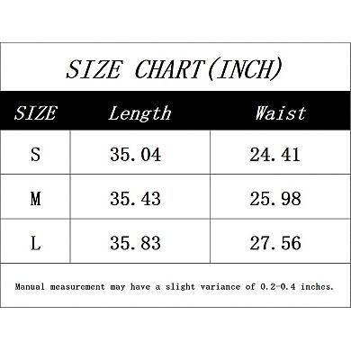 Women's Elastic Waist Flowy Skirt with Tie Belt