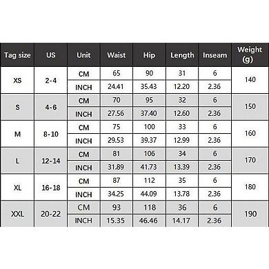 Women's High Elasticity Yoga Shorts With Button Multi-Pocket High Waist Shorts