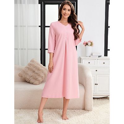 night dresses sleepwear Pansleejoy Women's Soft Cotton Vintage Victorian Nightgown Long Sleeve Long Nightdress White S at Amazon Women's Clothing store it has a shirred elastic empire waist Merino Wool Night Dress for