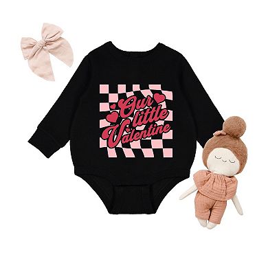Our Little Valentine - Infant Fleece BodySuit
