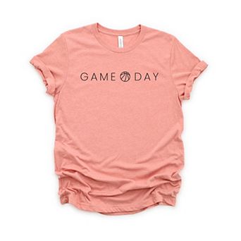 Game Day Basketball Thin - Women's Short Sleeve Graphic T-Shirt