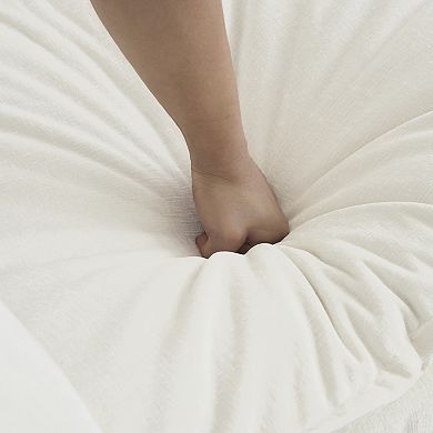 Modular Single Accent Chair Sofa with Chenille Fabric & Solid Wood Frame