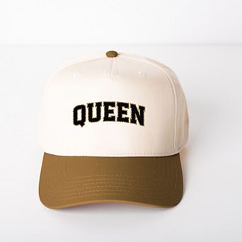 Queen Leopard Print - Women's Canvas Trucker Hat