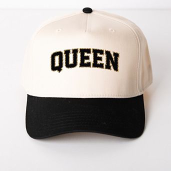 Queen Leopard Print - Women's Canvas Trucker Hat