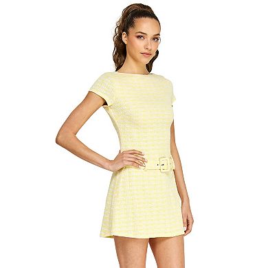 Juniors' B. Smart Belted Skirt Short Dress