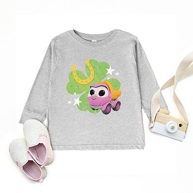Leo the Truck Lea Clover - Toddler Long Sleeve Graphic Tee