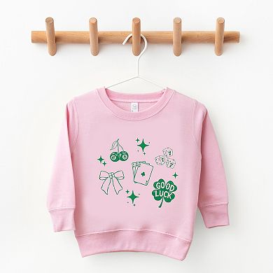 Lucky Icons Stars - Toddler Graphic Sweatshirt