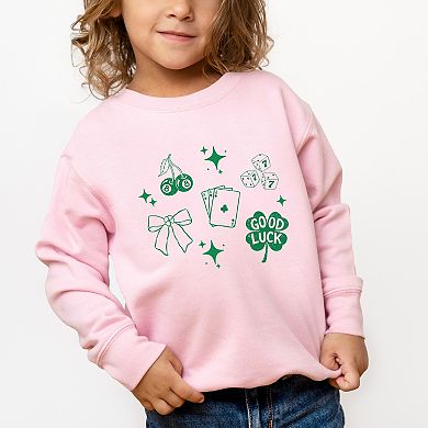 Lucky Icons Stars - Toddler Graphic Sweatshirt