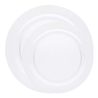 Economy Round Plastic Dinnerware Set - 120 Count