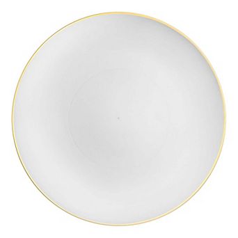 10.25" Organic Round Plastic Dinner Plates 120 Plates
