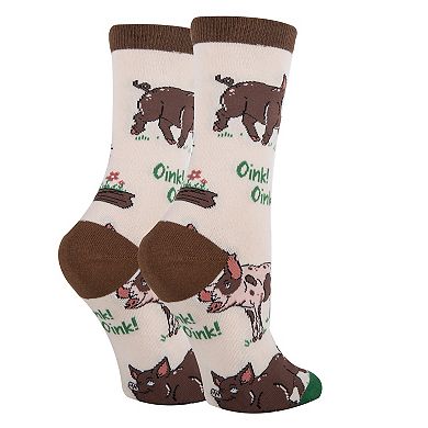 Pig Deal - Womens Crew Socks
