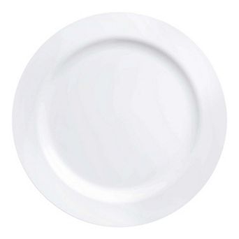 10.25" Economy Round Plastic Dinner Plates - 120 Plates