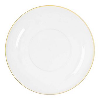 7.5" Organic Round Plastic Salad Plates 120 Plates