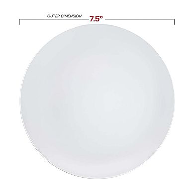 Organic Round Plastic Dinnerware Sets 120 Count