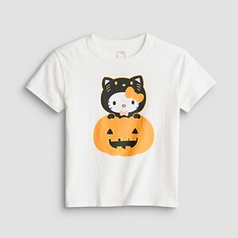 Girls 6-16 Hello Kitty Pumpkin Halloween Graphic Tee