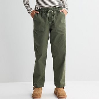 Petite Sonoma Goods For Life® Comfort Waist Straight Leg Pants