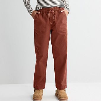 Petite Sonoma Goods For Life® Comfort Waist Straight Leg Pants
