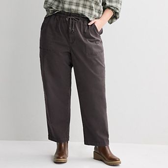 Plus Size Sonoma Goods For Life® Comfort Waist Straight Leg Pants