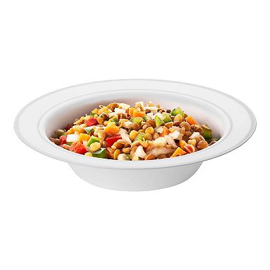 Edge Rim Disposable Soup Bowls- 120 Bowls