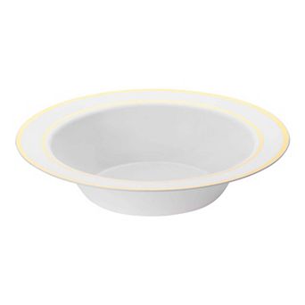 Edge Rim Disposable Dessert Bowls - 120 Bowls