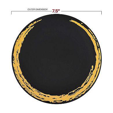 Moonlight Round Plastic Dinnerware Sets 120 Count