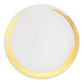 7.5" Moonlight Round Plastic Salad Plates 120 Plates