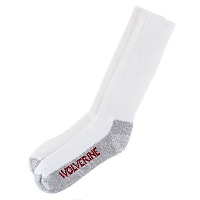 Wolverine Men's Steel Toe Cotton Over The Calf Sock (2 Pair Pack)