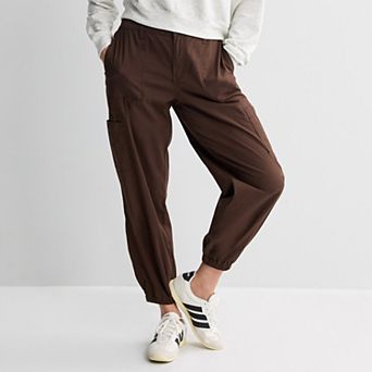 Juniors' SO® Mid-Rise Cargo Jogger Pants