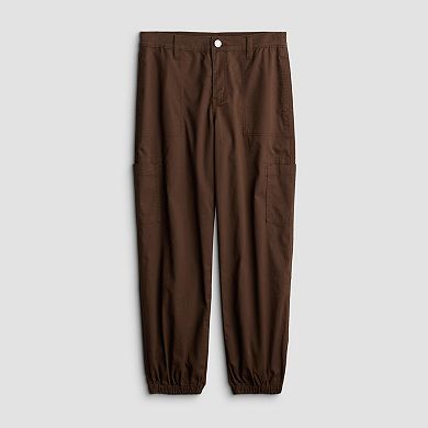 Juniors' SO® Mid-Rise Cargo Jogger Pants
