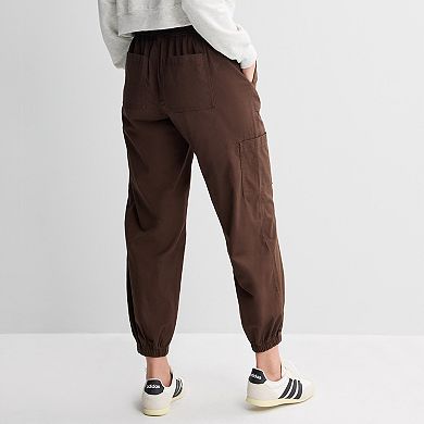 Juniors' SO® Mid-Rise Cargo Jogger Pants
