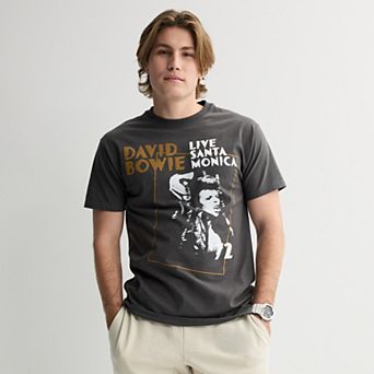 Men's David Bowie Live Santa Monica '72 Graphic Tee